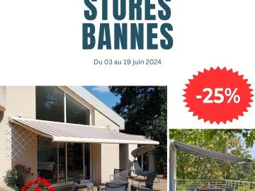 🌿☀️ En ce moment et jusqu'au 19 juin, bénéficiez de 𝟏𝟓 à 𝟐𝟓% 𝐝𝐞 𝐫𝐞𝐦𝐢𝐬𝐞 sur une large sélection de produits 𝐅𝐑𝐀𝐍𝐂𝐈𝐀𝐅𝐋𝐄𝐗*

• Fenêtres PVC / Aluminium
• Volets...