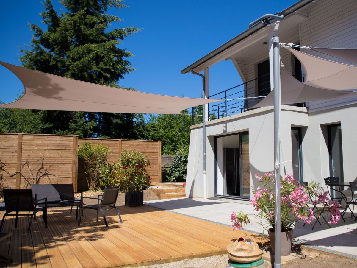 Voile d'ombrage à Limoges