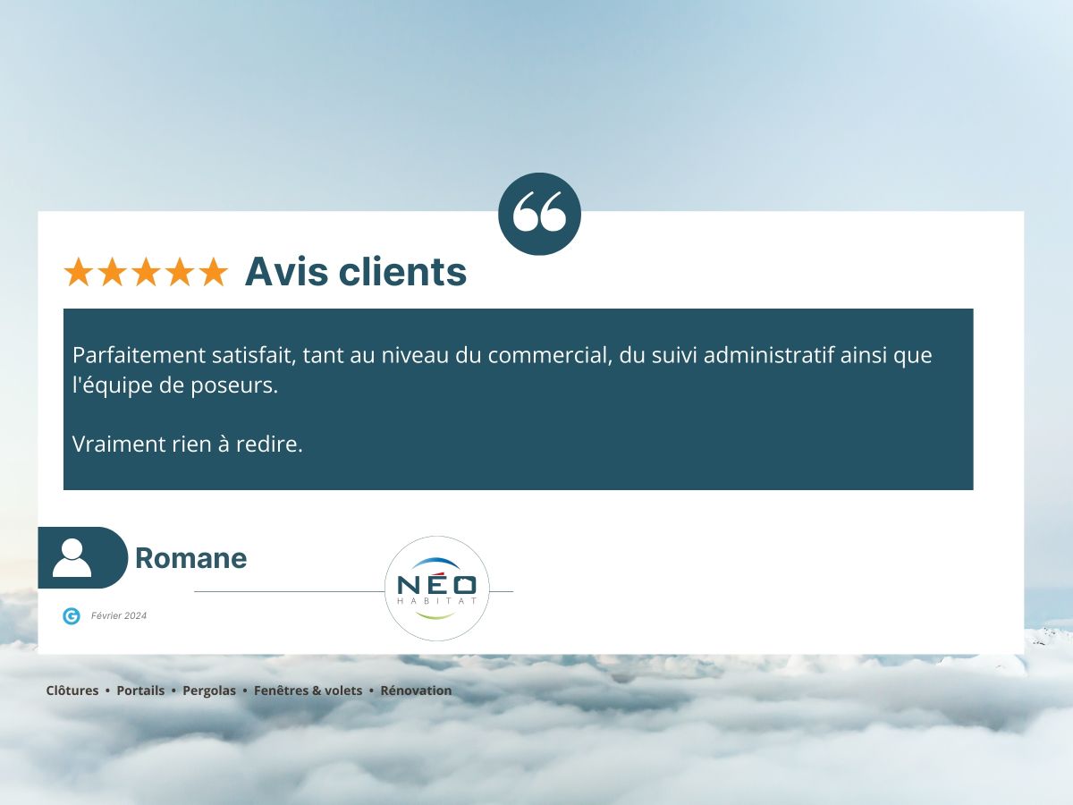 Avis clients Néo Habitat