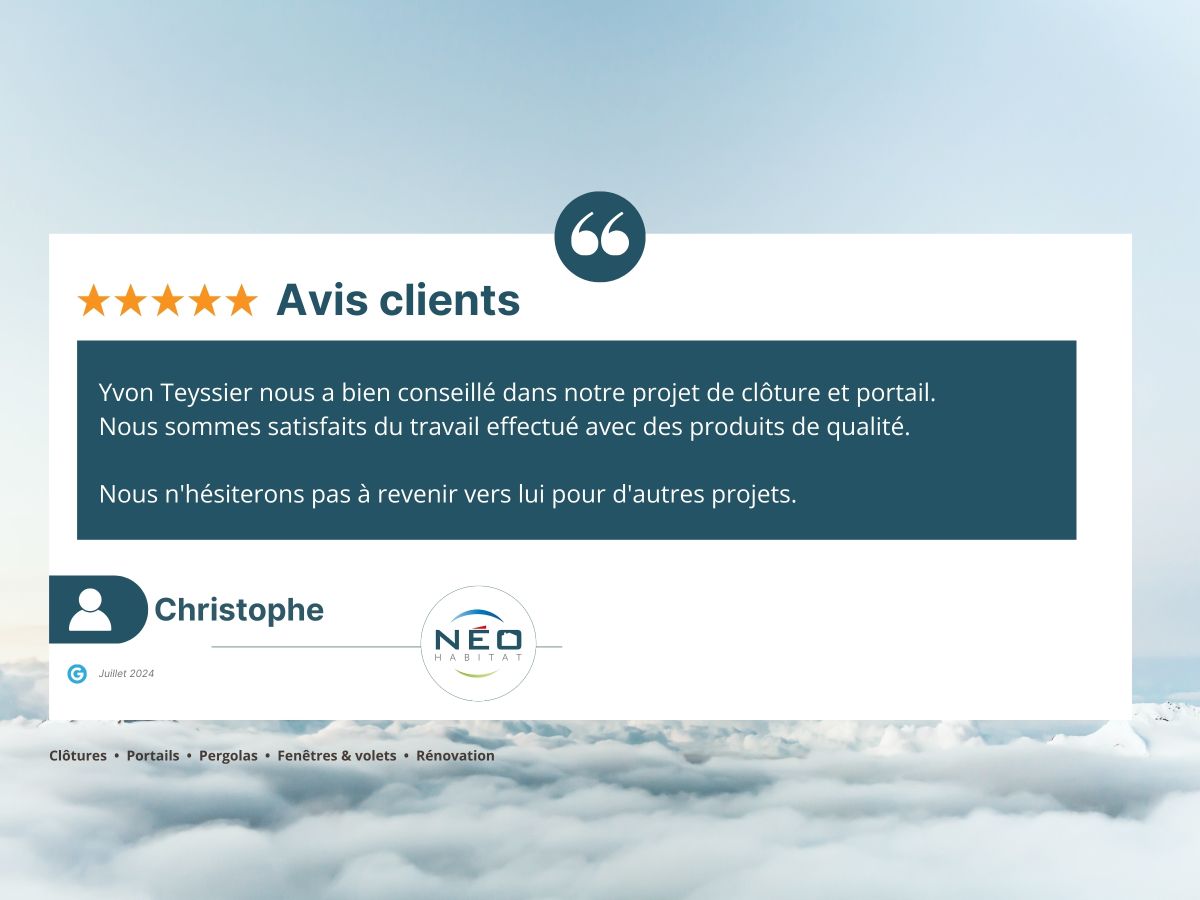 Avis clients Néo Habitat