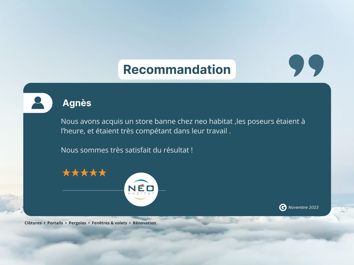 Avis clients Néo Habitat