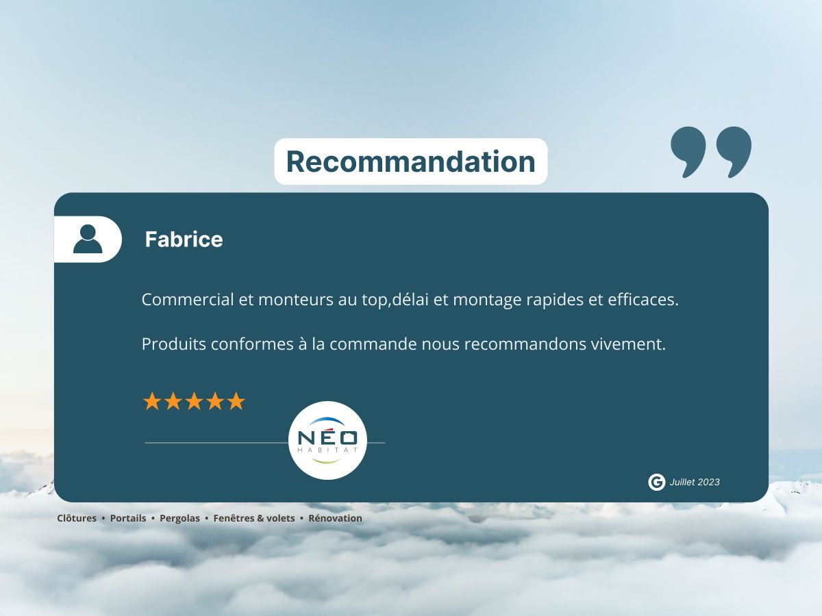 Avis clients Néo Habitat