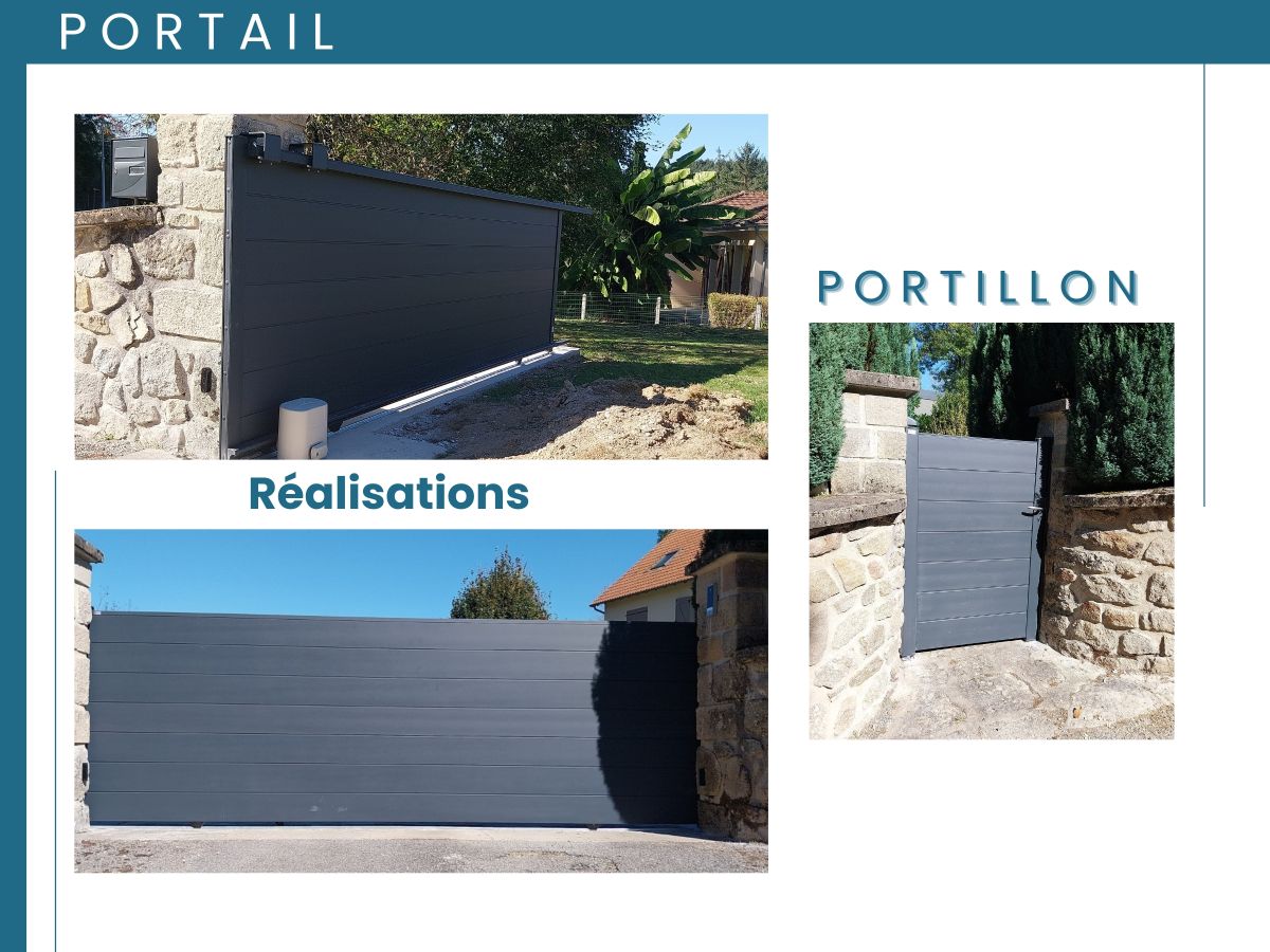 Portails et Portillons ALU Limoges