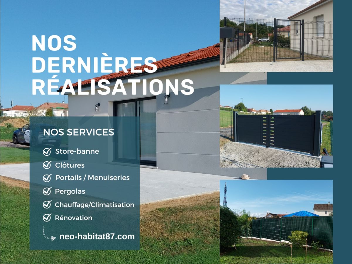 NÉO HABITAT - Nos dernières réalisations