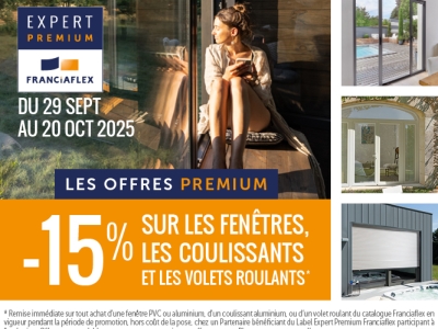 PROMOTIONS FENETRES, COULISSANTS & VOLETS ROULANTS